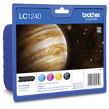 Brother LC-1240VALBP Ink cartridge multi pack Bk,C,M,Y, 4x600 pages ISO/IEC 24711 Pack=4 for Brother DCP-J 525/MFC-J 6510