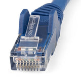 StarTech.com 2m CAT6 Ethernet Cable - LSZH (Low Smoke Zero Halogen) - 10 Gigabit 250Mhz 100W PoE RJ45 10GbE UTP Network Patch Cord Snagless with Strain Relief - Blue, CAT 6, ETL Verified, 24AWG