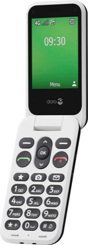 Doro Leva E30 7.11 cm (2.8") 142.7 g Black, White Feature phone