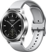 Xiaomi Watch S3 3.63 cm (1.43") AMOLED 47 mm Digital 466 x 466 pixels Touchscreen Silver GPS (satellite)