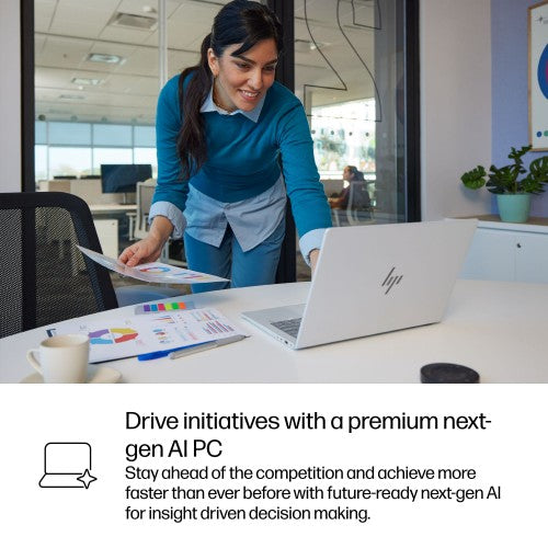 HP EliteBook X G1i Next Gen AI PC Copilot+ PC Intel Core Ultra 5 226V Laptop 35.6 cm (14") WUXGA 16 GB LPDDR5x-SDRAM 512 GB SSD Wi-Fi 7 (802.11be) Windows 11 Pro Silver