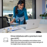 HP EliteBook X G1i Next Gen AI PC Wolf Pro Security Edition Copilot+ PC Intel Core Ultra 7 258V Laptop 35.6 cm (14") WUXGA 32 GB LPDDR5x-SDRAM 1 TB SSD Wi-Fi 7 (802.11be) Windows 11 Pro Silver
