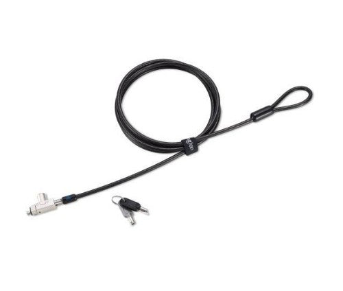 Kensington Slim N17 2.0 Keyed Laptop Lock for Wedge-Shaped Slots - Like Keyed