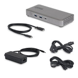 StarTech.com USB4 Docking Station, Driverless Dual 4K for macOS and Windows, Universal USB-C Dock with 100W Laptop Charging and 2.5GbE