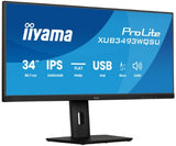 iiyama ProLite 34” IPS ultra-wide flat screen with PiP, PBP and height adjustable stand