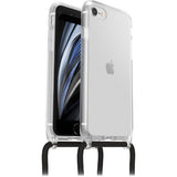 OtterBox React Necklace Case for iPhone SE (3rd/2nd gen)/8/7, Ultra-Slim, Protective Case with Adjustable and Detachable Necklace Strap, Tested to Military Standard, Clear, No Retail Packaging