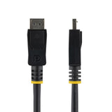StarTech.com 5m (15ft) DisplayPort 1.2 Cable - 4K x 2K Ultra HD VESA Certified DisplayPort Cable - DP to DP Cable for Monitor - DP Video/Display Cord - Latching DP Connectors