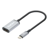 Manhattan USB-C to HDMI Cable, 4K@60Hz, 5 Gbps (USB 3.2 Gen1 aka USB 3.0), 15cm, Black, Male to Female, Three Year Warranty