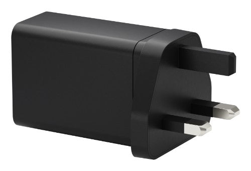 dbramante1928 IT - UK W. Charger - 2xUSB-C 70W + 1xUSB-A - BLK