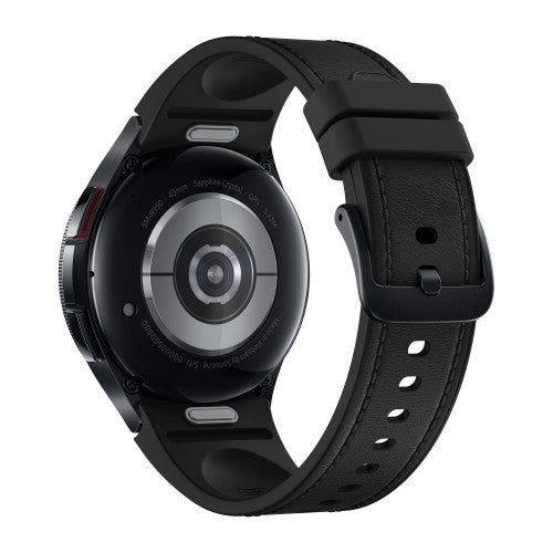 Samsung Galaxy Watch6 Classic SM-R950NZKAEUA smartwatch / sport watch 3.3 cm (1.3") OLED 43 mm Digital 432 x 432 pixels Touchscreen Black Wi-Fi GPS (satellite)