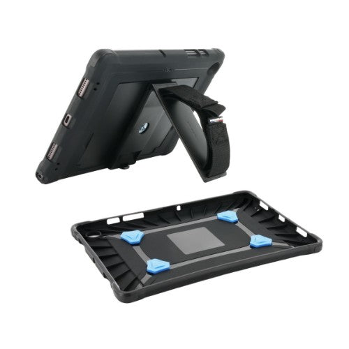 Mobilis PROTECH - Case + 360° handstrap + kickstand for iPad 11'' 2025 (11th gen) - iPad 10.9'' (10th gen)