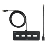 Belkin F1DN-MOD-REM4 KVM switch Black