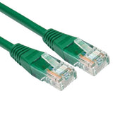 Cables Direct 2m Cat5e networking cable Green
