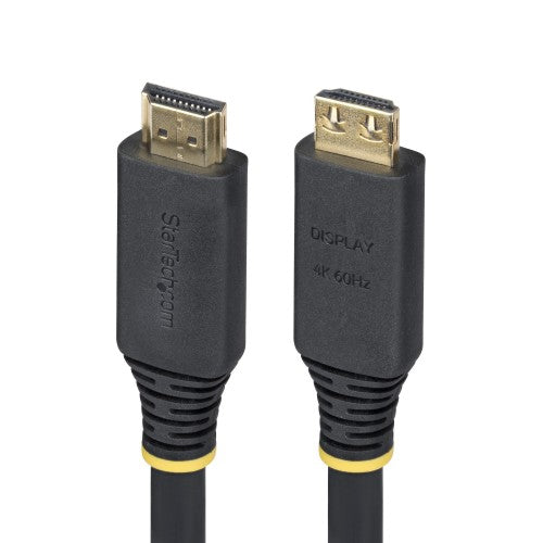 StarTech.com HDMI2-CABLE-GRIP-15M HDMI cable HDMI Type A (Standard) Black
