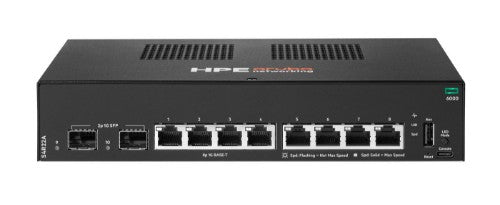 HPE Aruba Networking CX 6000 8p 10M/100M/1G 2p SFP 1G Switch