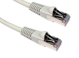 Cables Direct 1m CAT6a, M - M networking cable Grey S/FTP (S-STP)