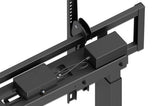 Manhattan Motorised Trolley Mount Stand for TV & Monitors, For screens: 60" to 100",VESA compatibility:all between 200x200 to 800x600mm -check the dimensions of the four mounting holes on back of screen to ensure it fits,Max 120kg,Height 1100 to 1600mm,LF