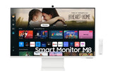Samsung 32" M80D UHD White Smart Monitor with Speakers and Remote