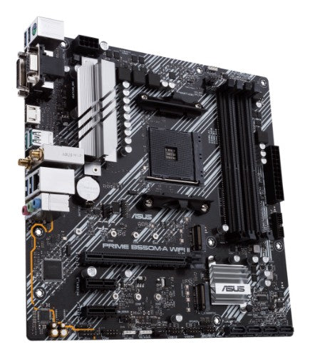 ASUS PRIME B550M-A WIFI II AMD B550 Socket AM4 micro ATX