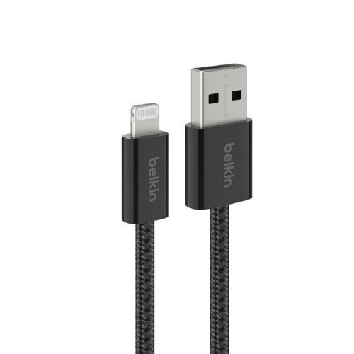 Belkin BoostCharge USB cable USB 2.0 USB C USB C/Lightning Black