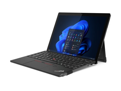 Lenovo ThinkPad X12 Detachable Gen 2 Intel Core Ultra 5 134U Hybrid (2-in-1) 31.2 cm (12.3") Touchscreen 16 GB LPDDR5x-SDRAM 256 GB SSD Wi-Fi 6E (802.11ax) Windows 11 Pro UK English Black