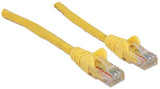 Intellinet Network Patch Cable, Cat6A, 30m, Yellow, Copper, S/FTP, LSOH / LSZH, PVC, RJ45, Gold Plated Contacts, Snagless, Booted, Lifetime Warranty