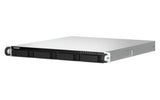 QNAP TS-464U-RP NAS Rack (1U) Intel® Celeron® N5095 8 GB DDR4 0 TB QNAP Turbo System Aluminium, Black