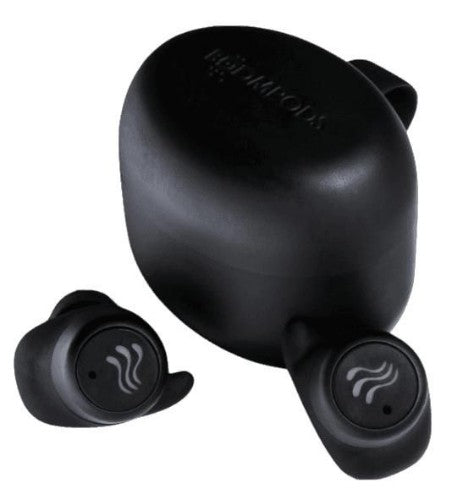 Boompods Soundwave Headset True Wireless Stereo (TWS) In-ear Calls/Music Bluetooth Black