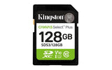 Kingston Technology 128GB SDXC Canvas Select Plus Gen3 150MB/s C10 UHS-I U1 V10