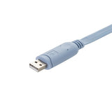 connektgear 1.8m RJ45 to USB Type A Male Console Cable with FTDI Chip (Cisco Compatible)