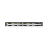 Zyxel GS2220-50HP-GB0101F network switch Managed L2 Gigabit Ethernet (10/100/1000) Power over Ethernet (PoE) Black