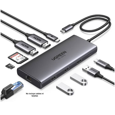 Ugreen 15534 interface hub USB Type-C 5000 Mbit/s