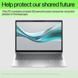 HP EliteBook 640 G11 Intel Core Ultra 7 155U Laptop 35.6 cm (14") WUXGA 24 GB DDR5-SDRAM 512 GB SSD Wi-Fi 6E (802.11ax) Windows 11 Pro AI PC Silver