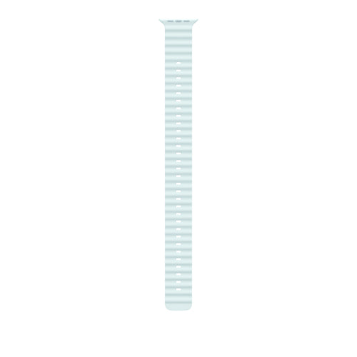 Apple 49mm Ice Blue Ocean Band Extension - Natural Titanium Finish