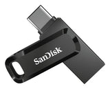 SanDisk Ultra Dual Drive Go USB flash drive 64 GB USB Type-A / USB Type-C 3.2 Gen 1 (3.1 Gen 1) Black