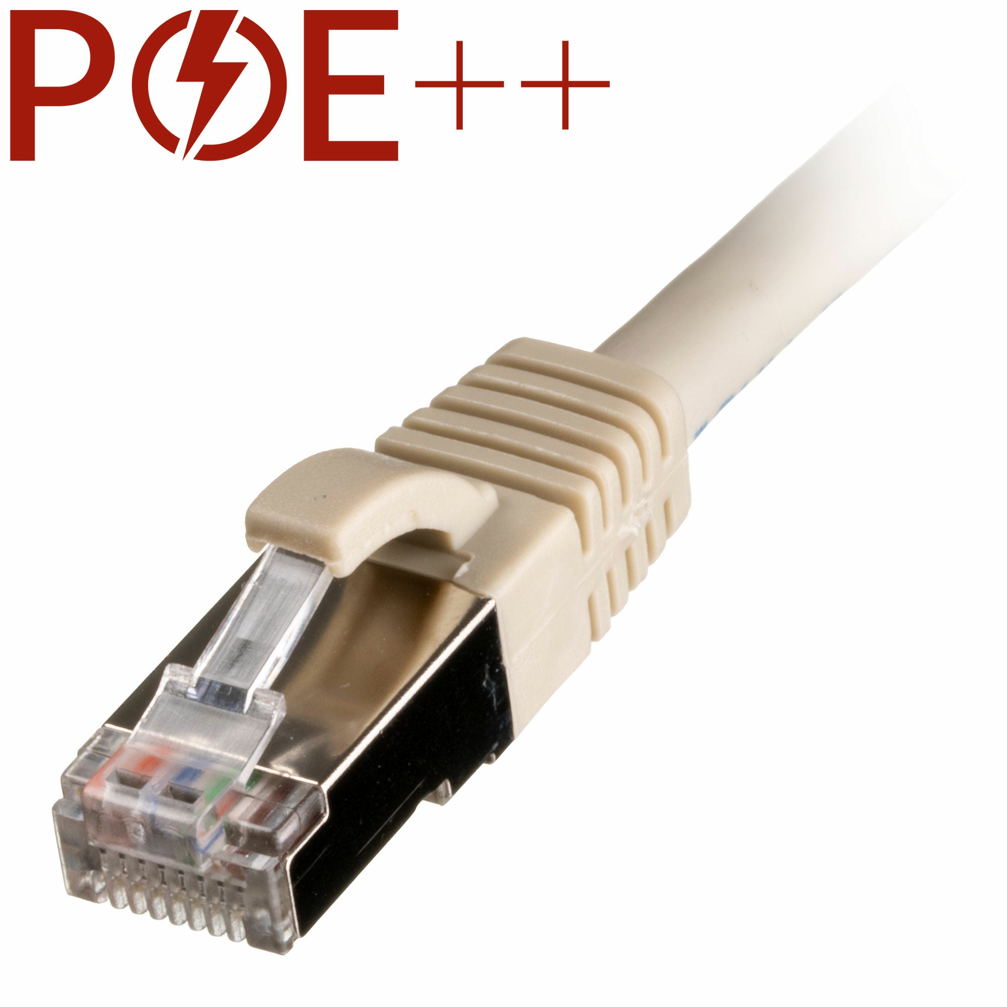 Cablenet 0.3m Cat6a RJ45 Grey S/FTP LSOH 26AWG Snagless Booted Patch Lead  - Computer Cables - Cablenet