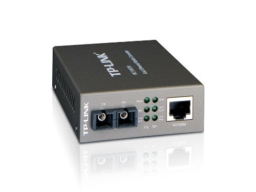 TP-Link MC100CM network media converter 100 Mbit/s 1310 nm Multi-mode Black