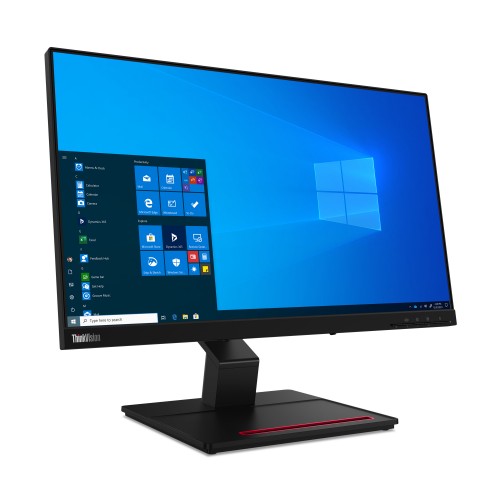 Lenovo ThinkVision T24t-20 computer monitor 60.5 cm (23.8") 1920 x 1080 pixels Full HD LED Black