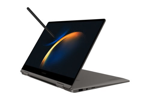 Samsung Galaxy Book3 360 NP734QFG-KA6UK laptop Intel® Core™ i7 i7-1360P Hybrid (2-in-1) 33.8 cm (13.3") Touchscreen Full HD 16 GB LPDDR4x-SDRAM 512 GB SSD Wi-Fi 6E (802.11ax) Windows 11 Pro Grey