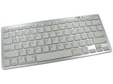 Cables Direct NLMS-KB001 mobile device keyboard Grey, White Bluetooth