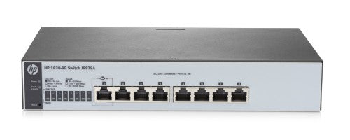 HPE OfficeConnect 1820 8G Managed L2 Gigabit Ethernet (10/100/1000) 1U Grey