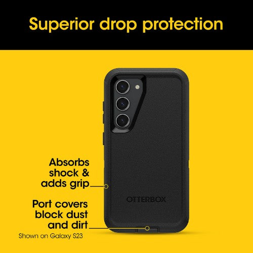 OtterBox Defender Series for Galaxy S24, Black