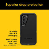 OtterBox Defender Series for Galaxy S24, Black