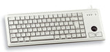 CHERRY G84-4400 TRACKBALL KEYBOARD Corded, USB, Light Grey, (QWERTY - UK)