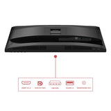 AOC E4 24E4CV computer monitor 60.5 cm (23.8") 1920 x 1080 pixels Full HD LED Black