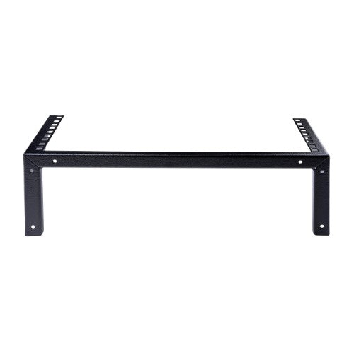 StarTech.com 3U 19” Wall Mount Vertical Rack Bracket, Wall Mount Patch Panel Bracket for Data/AV/IT/Computer Equipment, 3U Rack for Cabinet or Server Room, Supports 150lb (68kg) Capacity