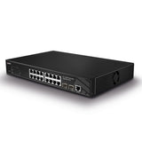 Lindy 16 Port + 2 SFP Gigabit Managed Switch PoE