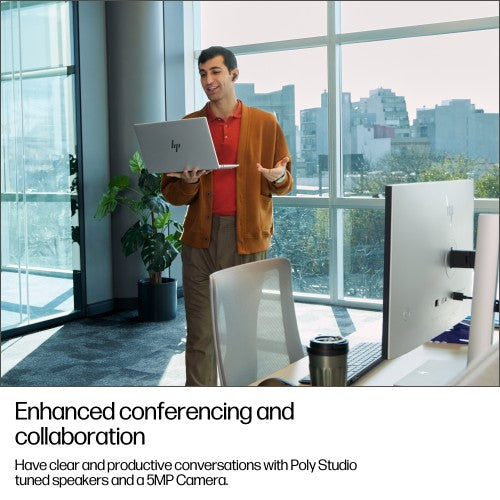 HP EliteBook 6 G1i AI Intel Core Ultra 7 255U Laptop 35.6 cm (14") WUXGA 16 GB DDR5-SDRAM 512 GB SSD Wi-Fi 6E (802.11ax) Windows 11 Pro AI PC Silver