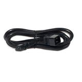 APC C13/C20 2m Black C20 coupler C13 coupler