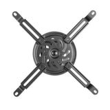 Manhattan Projector Mount, Ceiling, Universal, Tilt, Swivel & Rotate, Height: 15cm, Max 13.5kg, Black, Lifetime Warranty